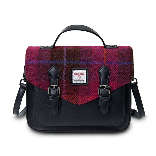 🌟 Die Calton  Handtasche ein Stück von Edinburghs Zauber für den Alltag 🌟 (Fuchsie Tartan)